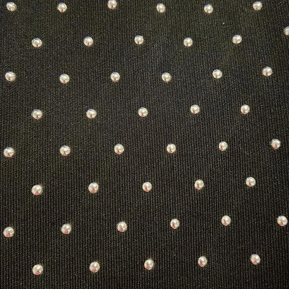 Apparalel Black Puff Shoulder Top Size L - Picture 16 of 16